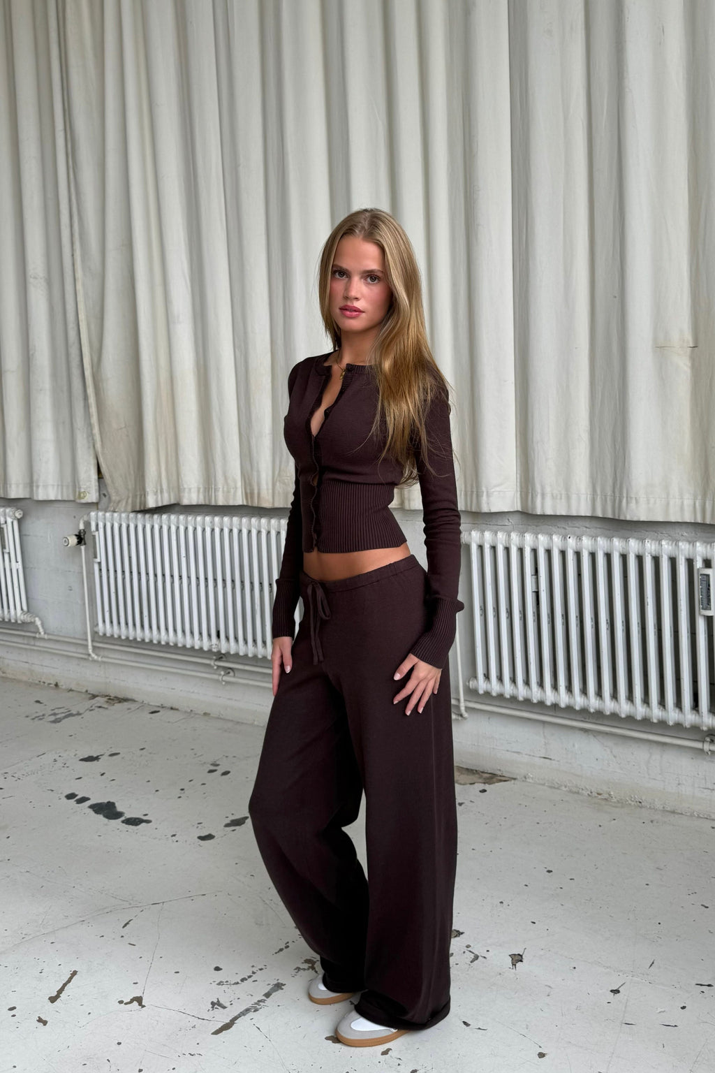 Amal - Knitted Cardigan Set