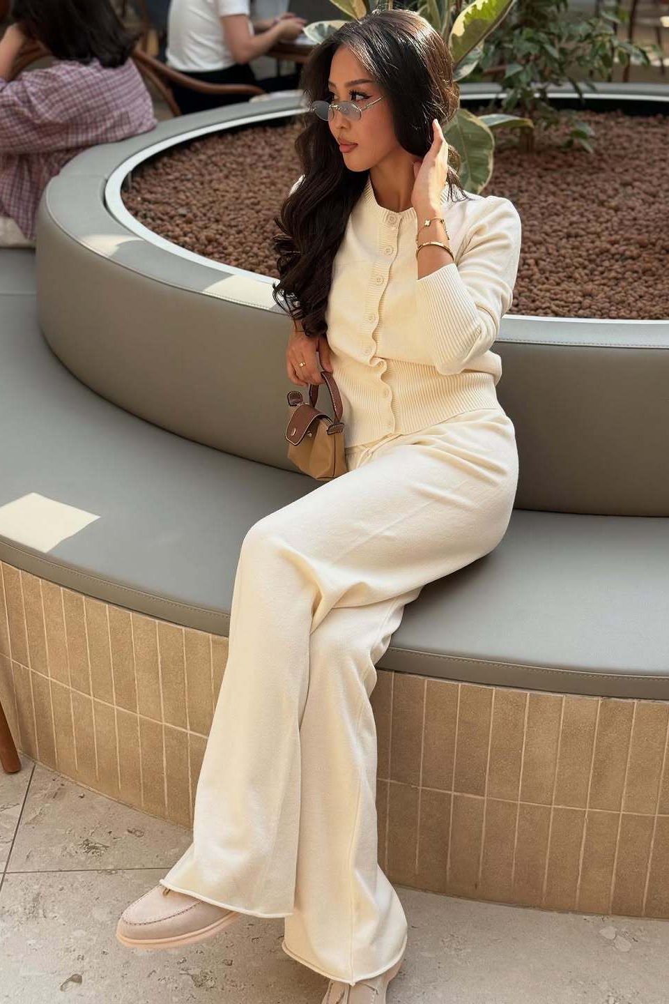 Amal - Knitted Cardigan Set